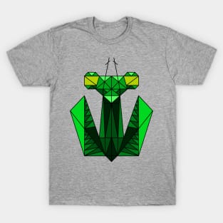 Praying Mantis - Geometric Abstract T-Shirt